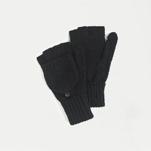 J. Crew Fine Rib Knit Glitten - Black NWT